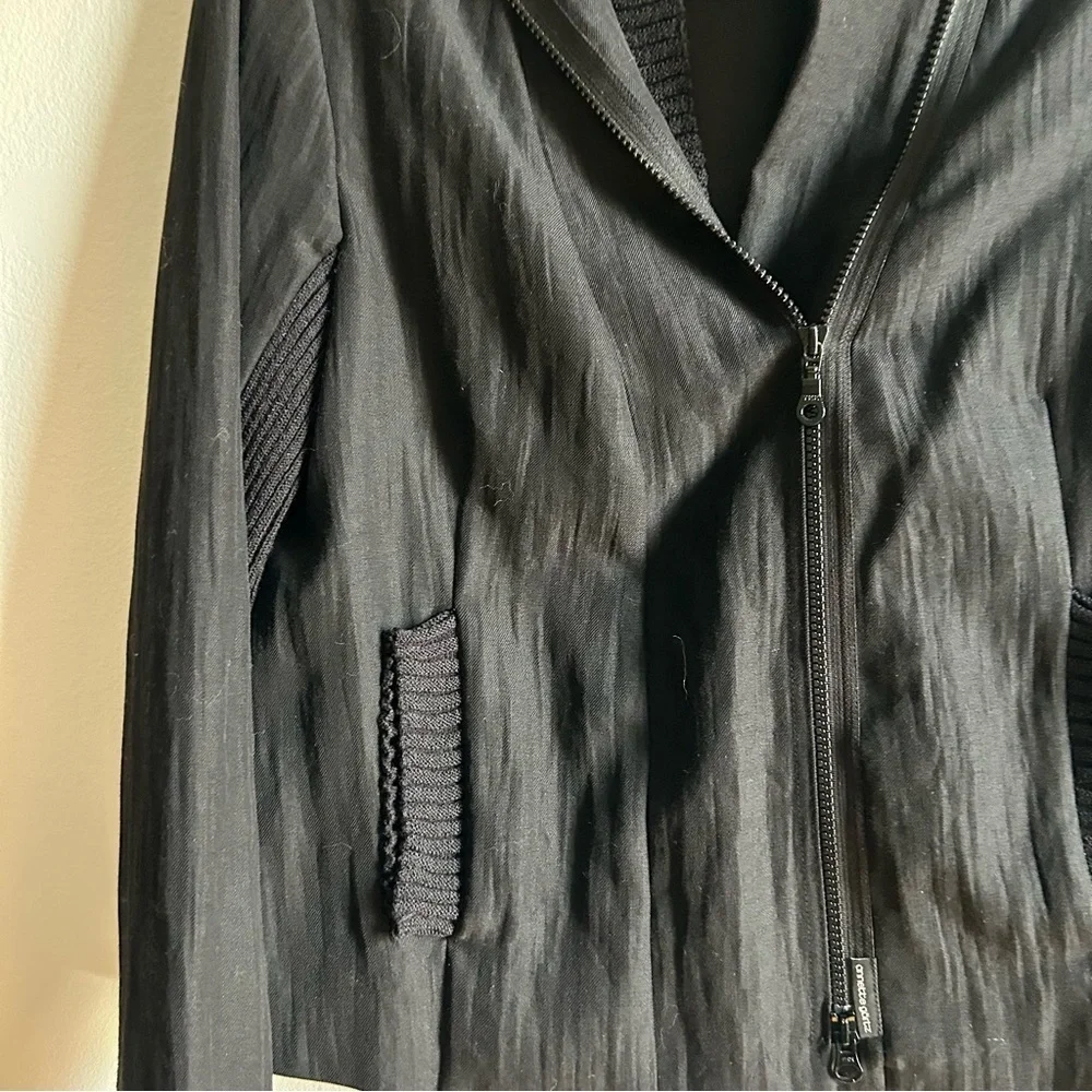 Annette Gortz Sz S Black Lagenlook Minimalist Jacket - Picture 4 of 12